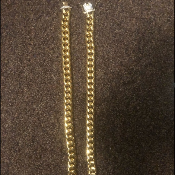 Gold Cuban Link Chain